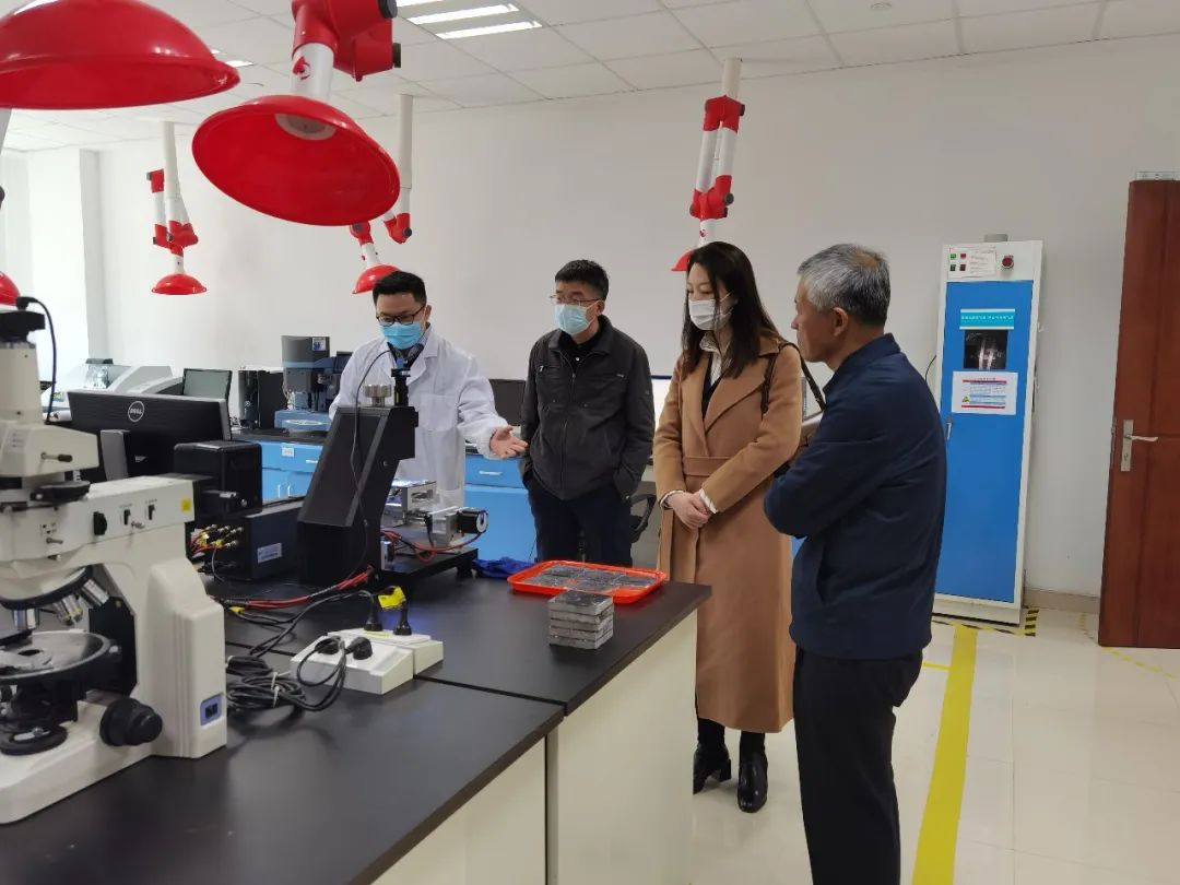 构建协同创新机制,助推双碳目标实现 -- 辽宁省科技厅副厅长安锦香一行来我司考察调研