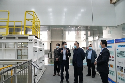 西安市科技局总工程师李建勋一行到中煤科工集团西安研究院调研